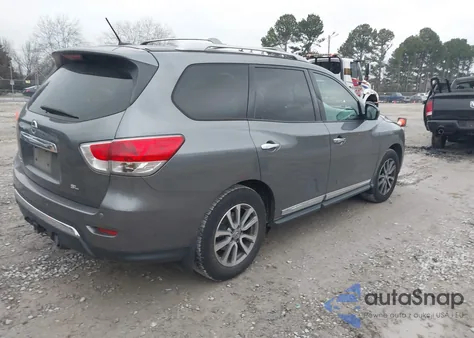 2015 Nissan Pathfinder Sl from USA, damaged, VIN 5N1AR2MN6FC692621